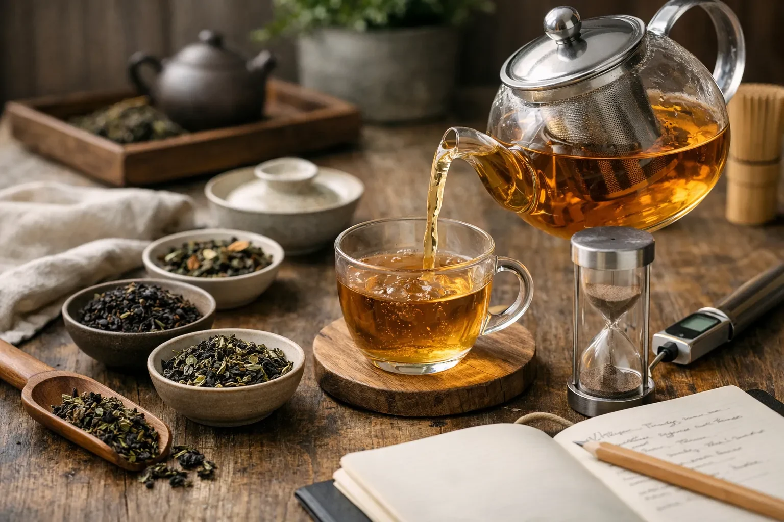 Oolong. Zwischen Grün und Schwarz.