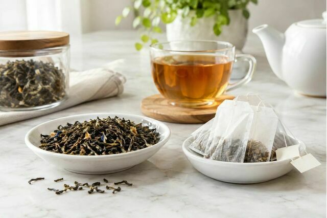 How loose leaf tea compares with tea bags