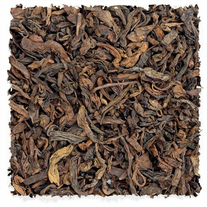 Mengku Da Ye Pu'erh maduro de hoja grande