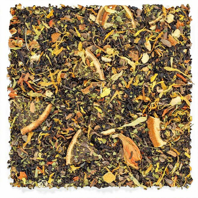 Naranja descafeinada y especias